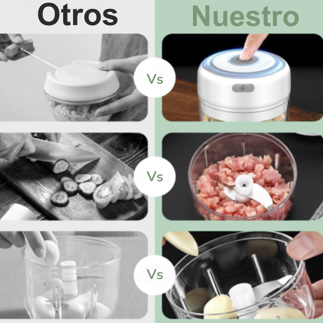 Mini Licuadora de Alimentos Portátil Eléctrica